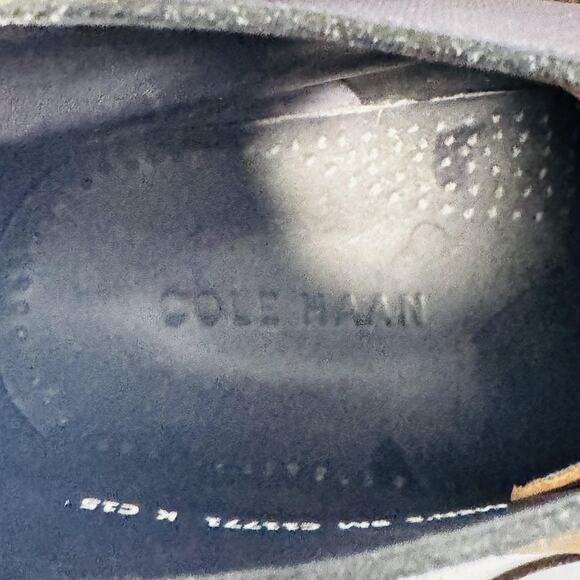 Cole Haan Boots Mens 9 Brown Leather Colton Chukka Ankle Lace Up Winter Shoes - Picture 10 of 12